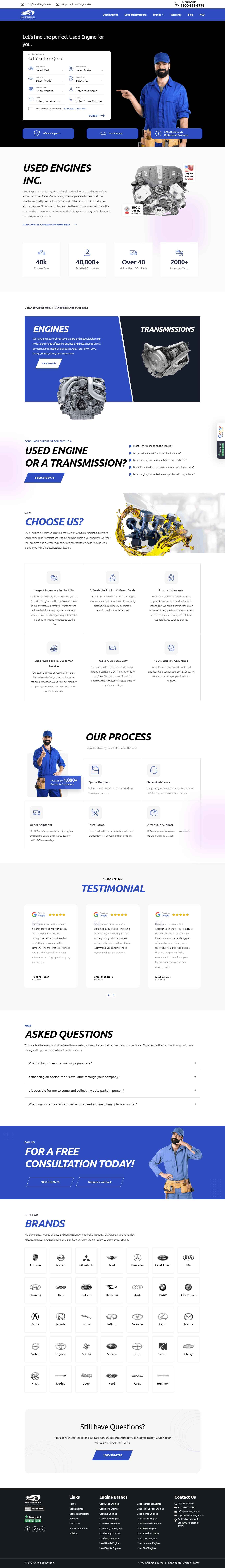 Web Service Company : portfolio used